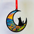 Cat Moon Suncatcher